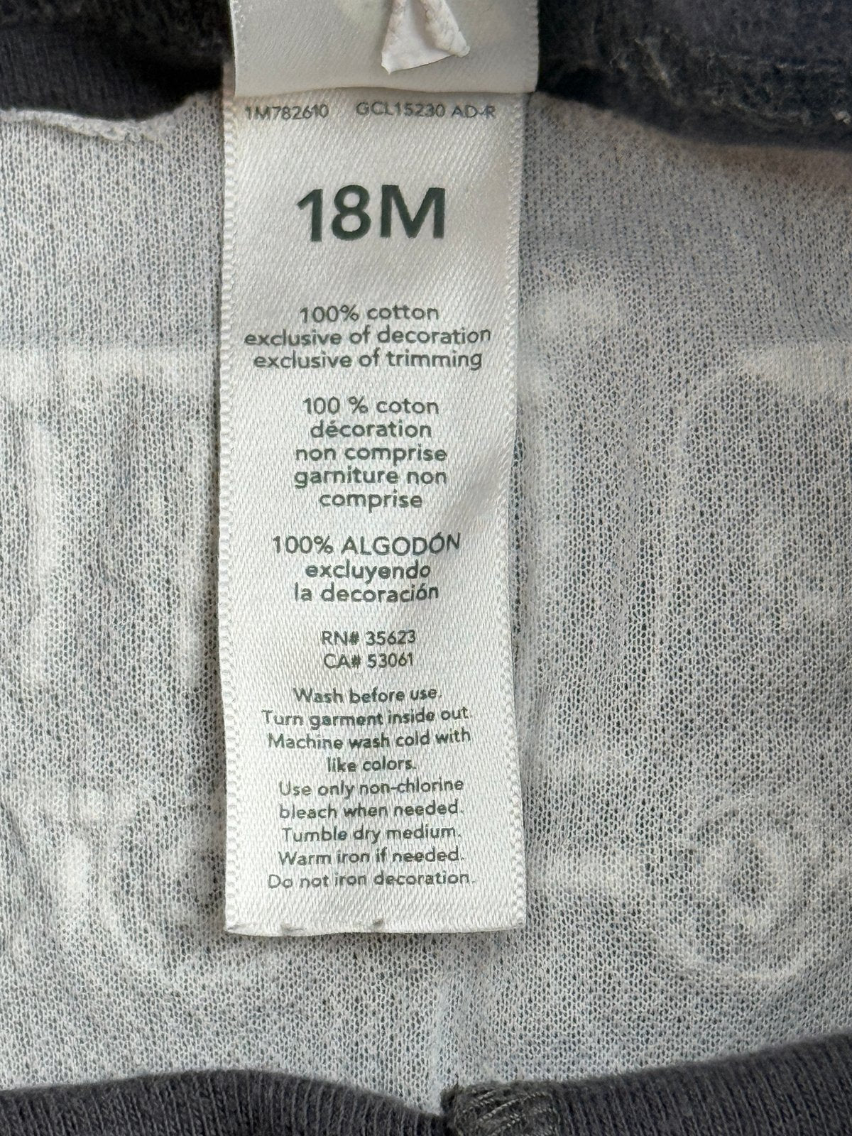 Just One You made by Carter's Gray Joggers 18M