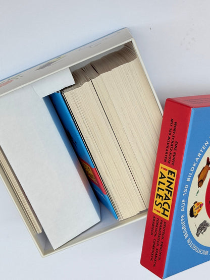 German Flashcards - Rotraut Susanne Berner Einfach Alles! Die Welt in Bildern