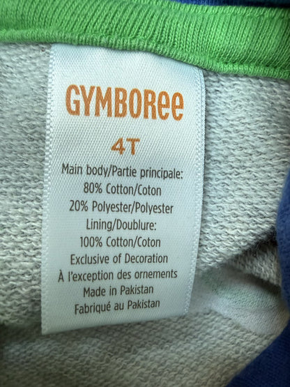 Gymboree Dinosaur Hoodie Jogger Set 4T