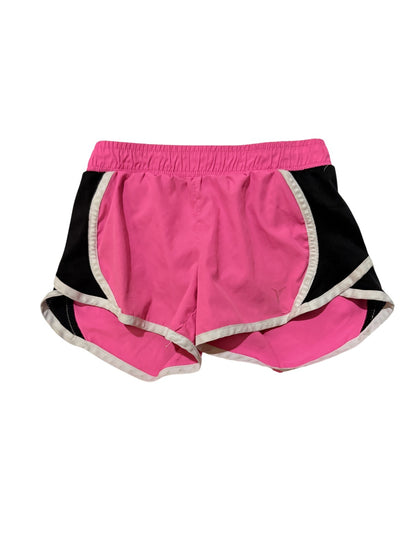 Old Navy Active Pink Black Running Shorts Size 8