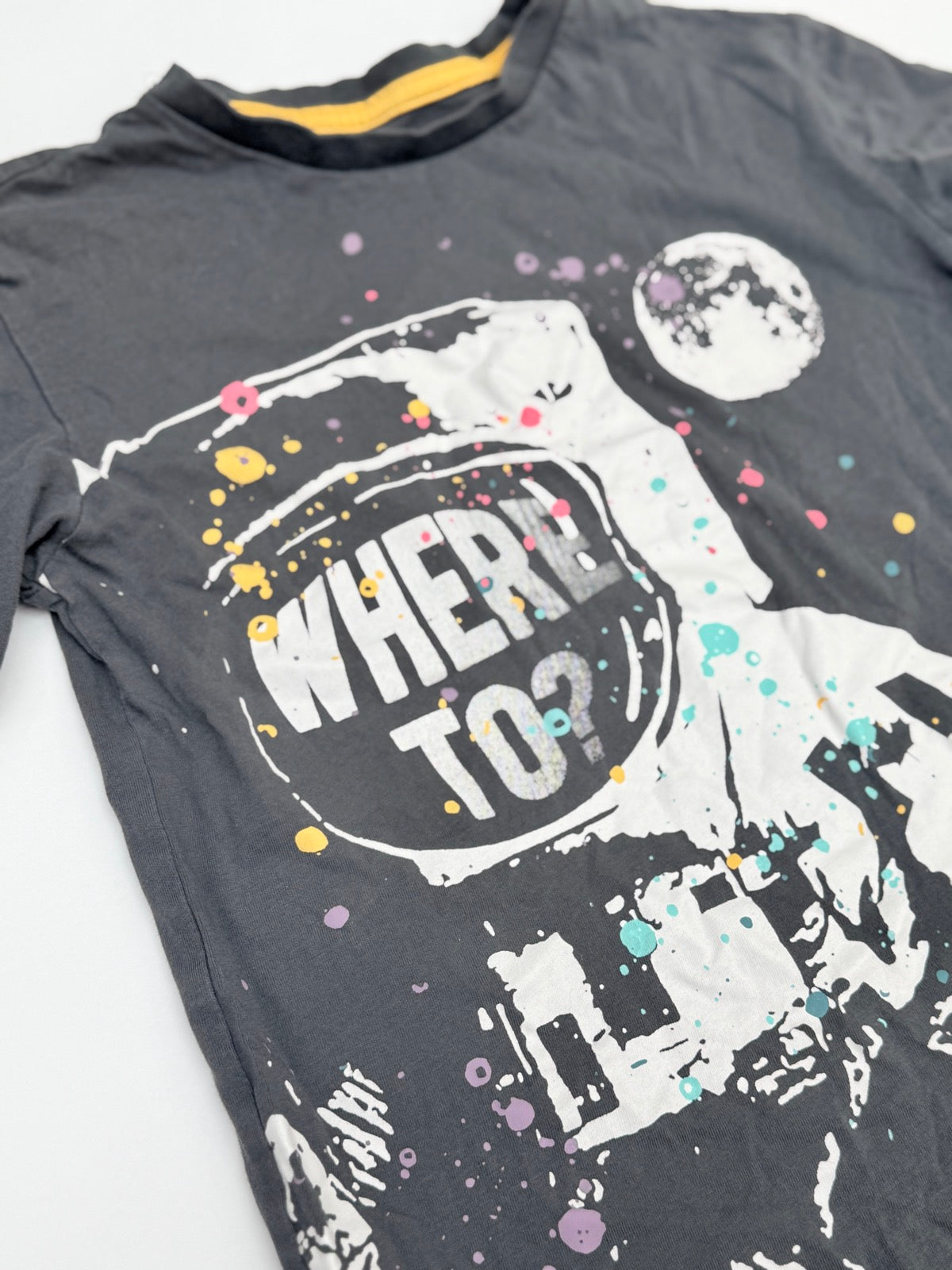 George Astronaut Graphic T-Shirt Size 7-8