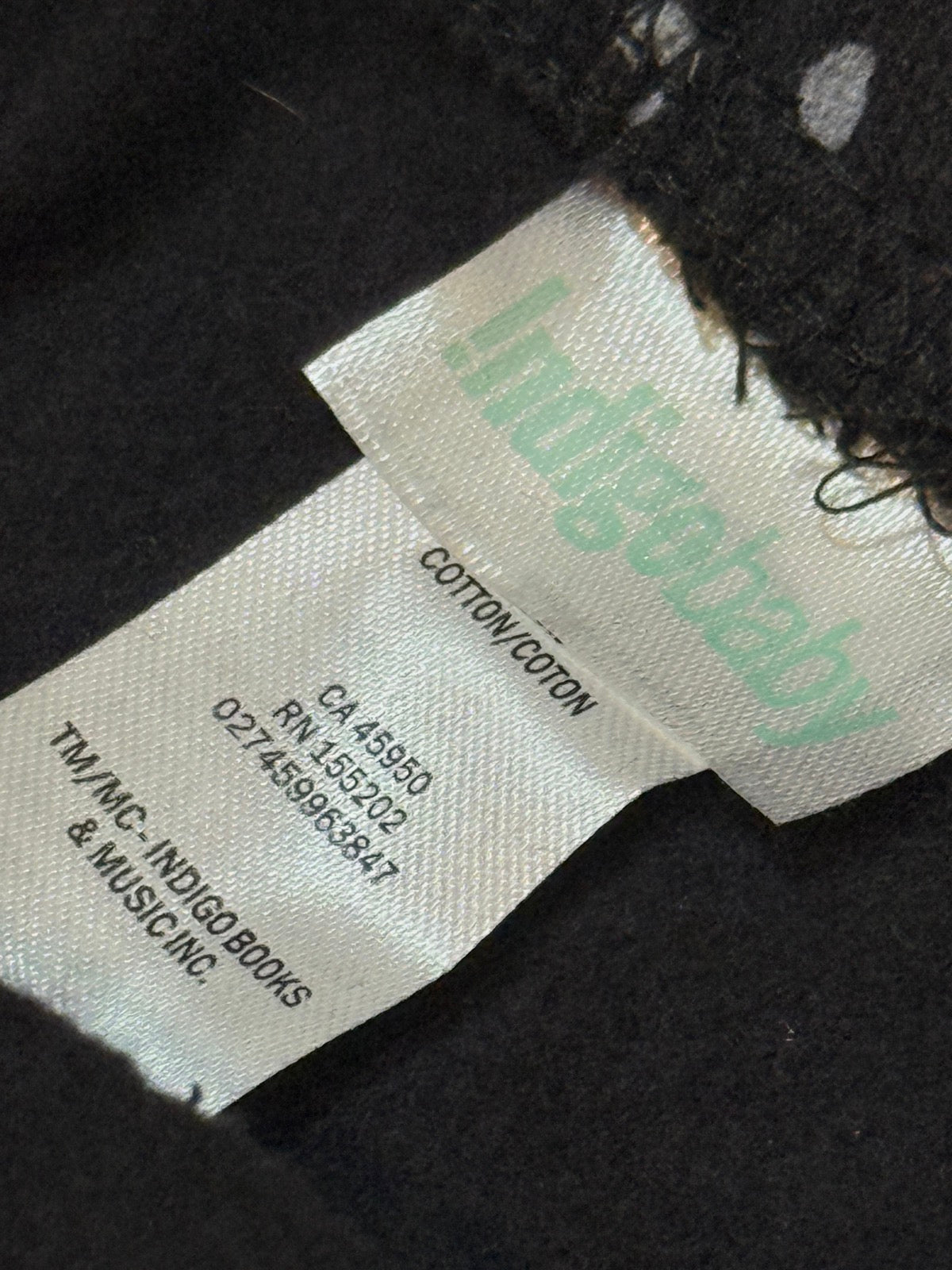 Indigo Black Spotted Jogger Pants 12-18m