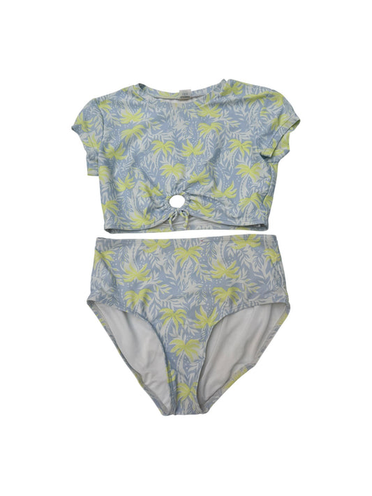 Old Navy Palm Print Swim Set 10-12