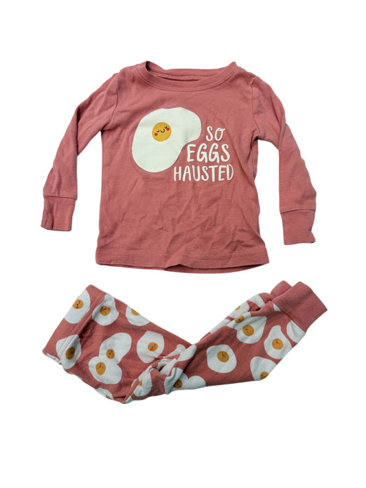 Old Navy Eggs-hausted Pajama Set 12-18M