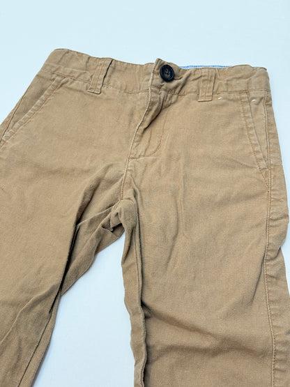 Gymboree Prep Fit Khaki Linen Pants Size 5