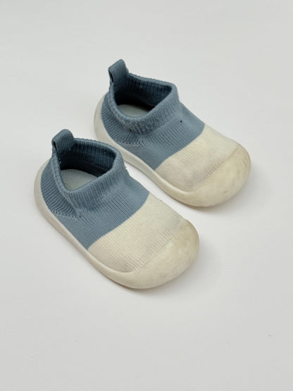 Blue Knit Sock Shoes 12.5cm