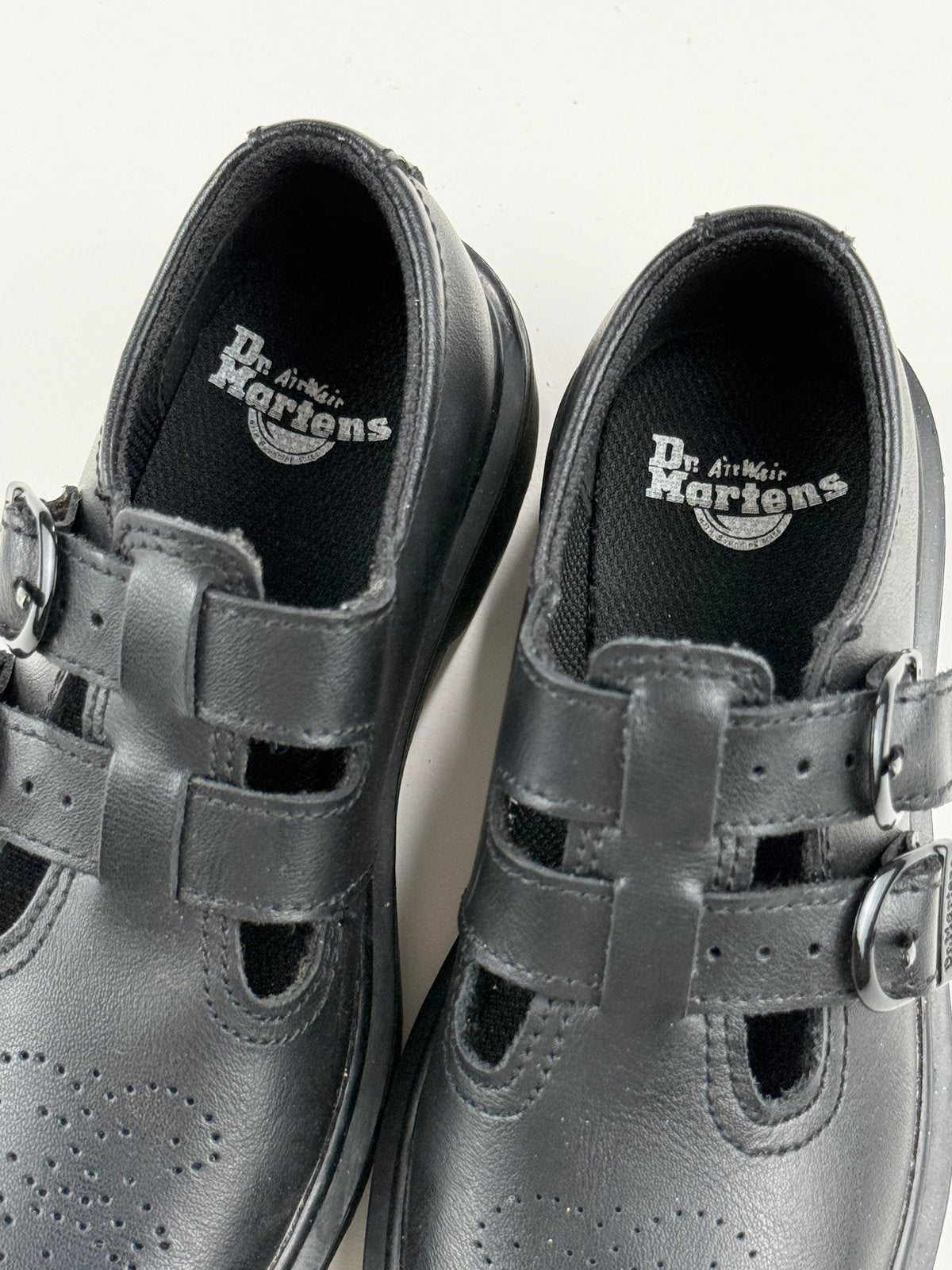 Dr. Martens 8065 J Black Mary Jane Shoes Size 13