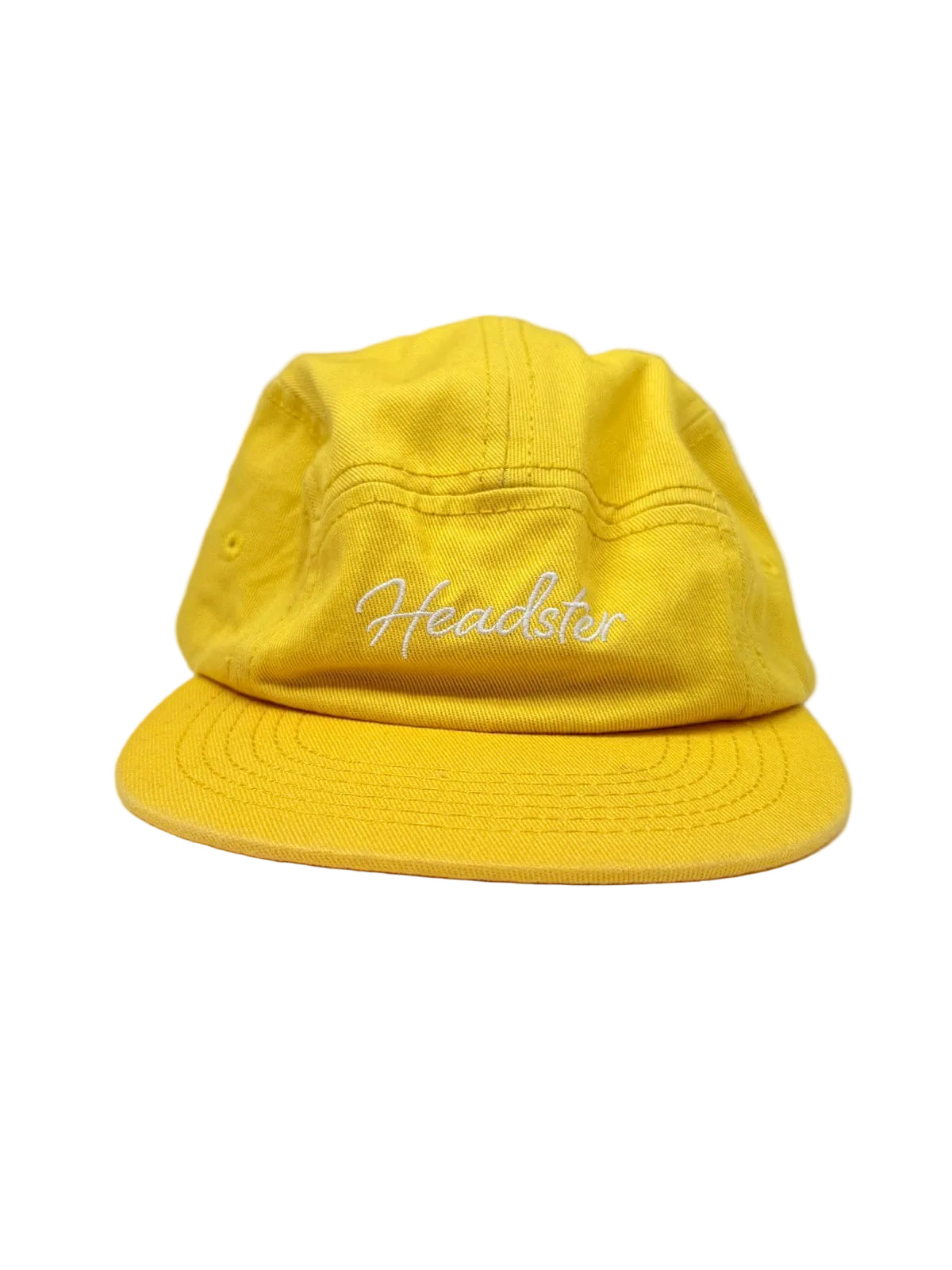 Headster Kids Yellow 5-Panel Cap 48cm