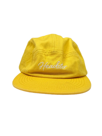 Headster Kids Yellow 5-Panel Cap 48cm