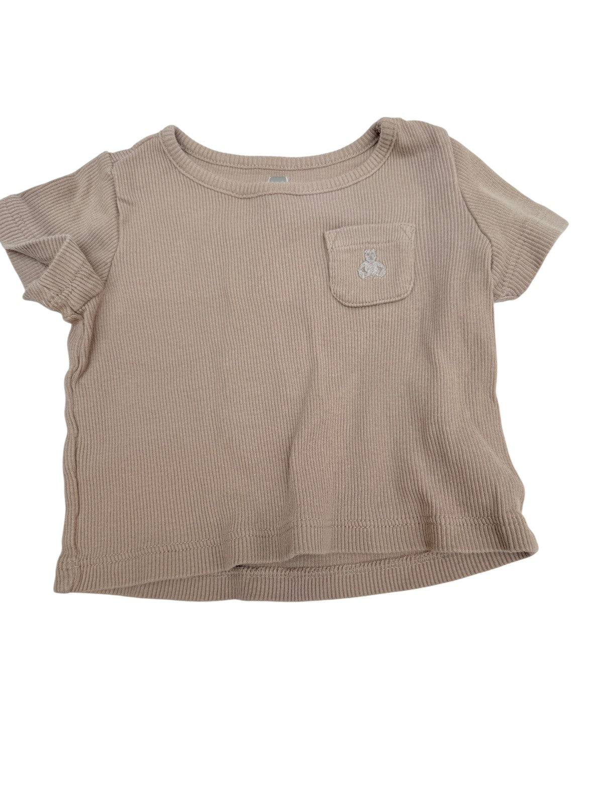 Baby Gap Ribbed Pocket T-Shirt 3-6M