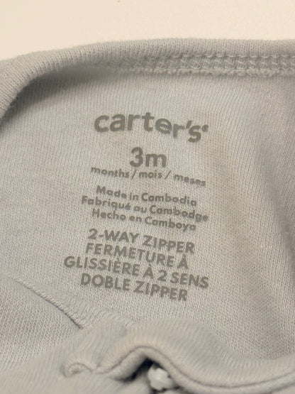 Carter's Unicorn Print Zip Sleeper 3M