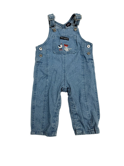 Sergent Major Denim Overalls 9-12M
