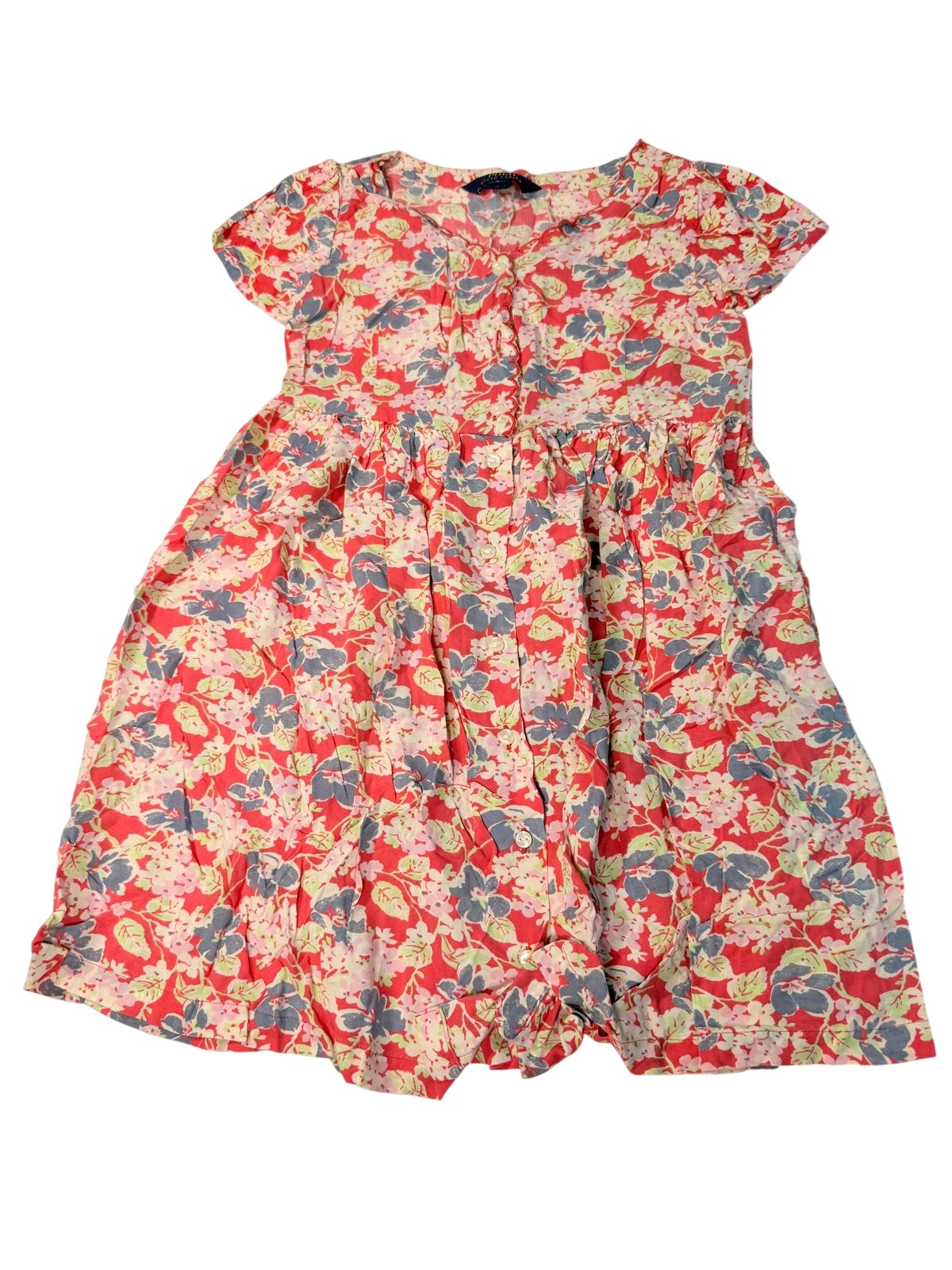 Polo Ralph Lauren Floral Button-Front Dress Size 8