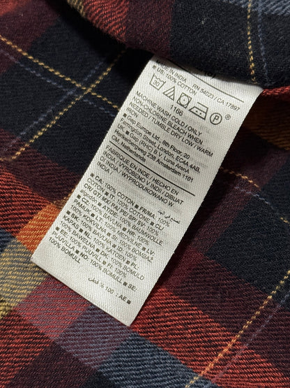 Old Navy Plaid Flannel Shirt Boys M(8)