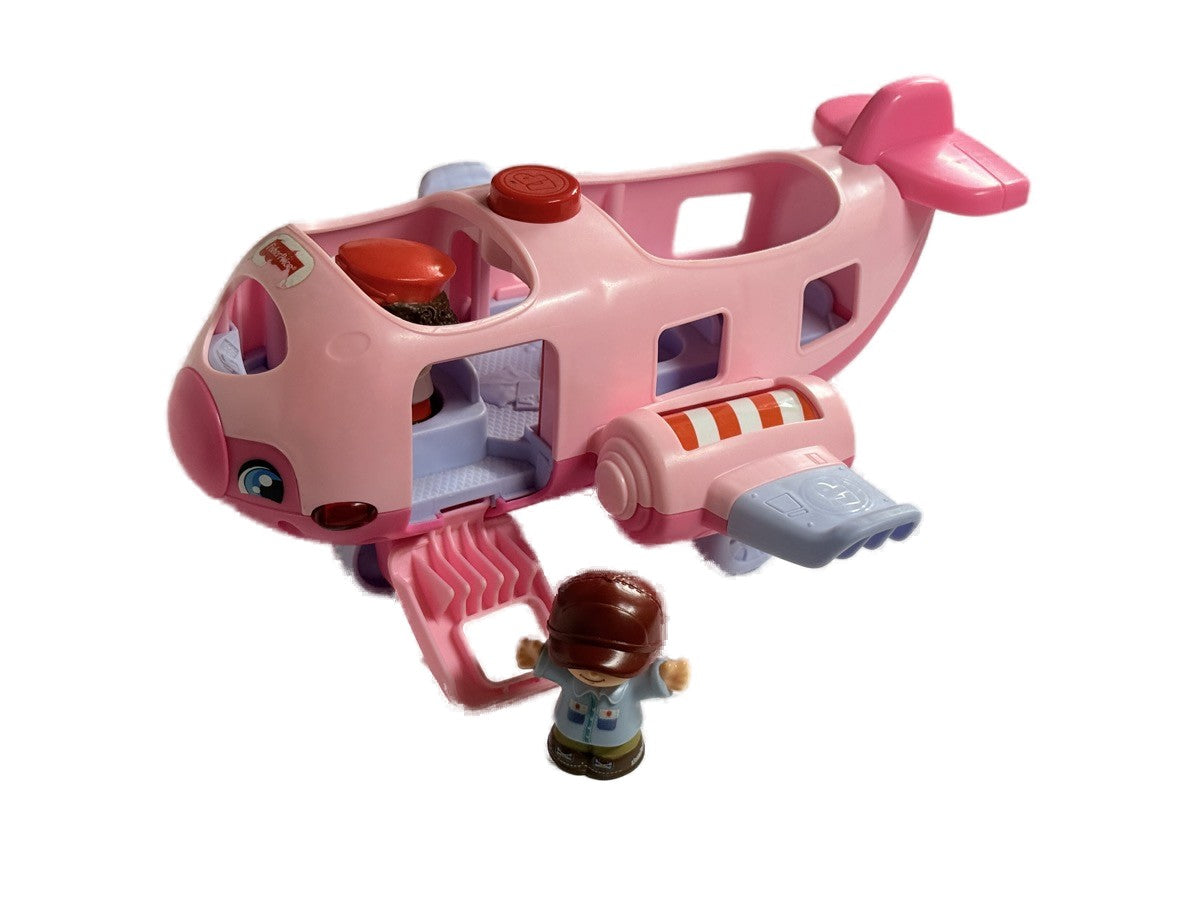 Fisher-Price Little People Pink Airplane Playset
