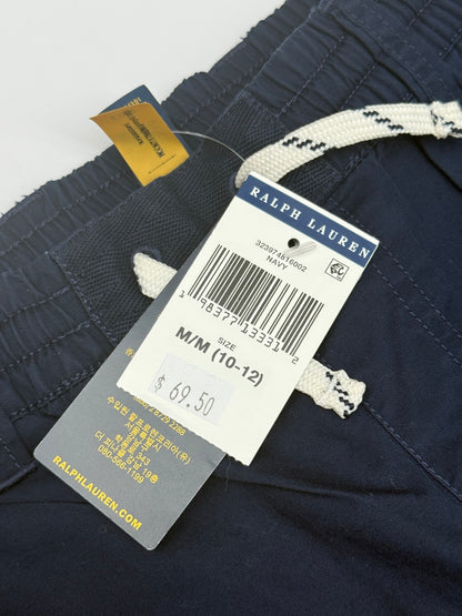 Ralph Lauren Navy Cargo Shorts Size 10-12