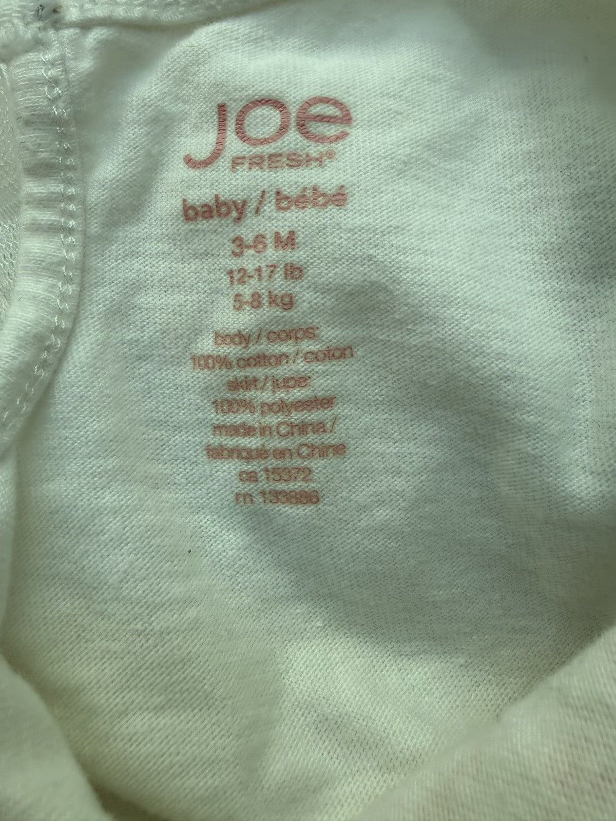 Joe Fresh Sweet Bon Bon Tulle Dress 3-6M