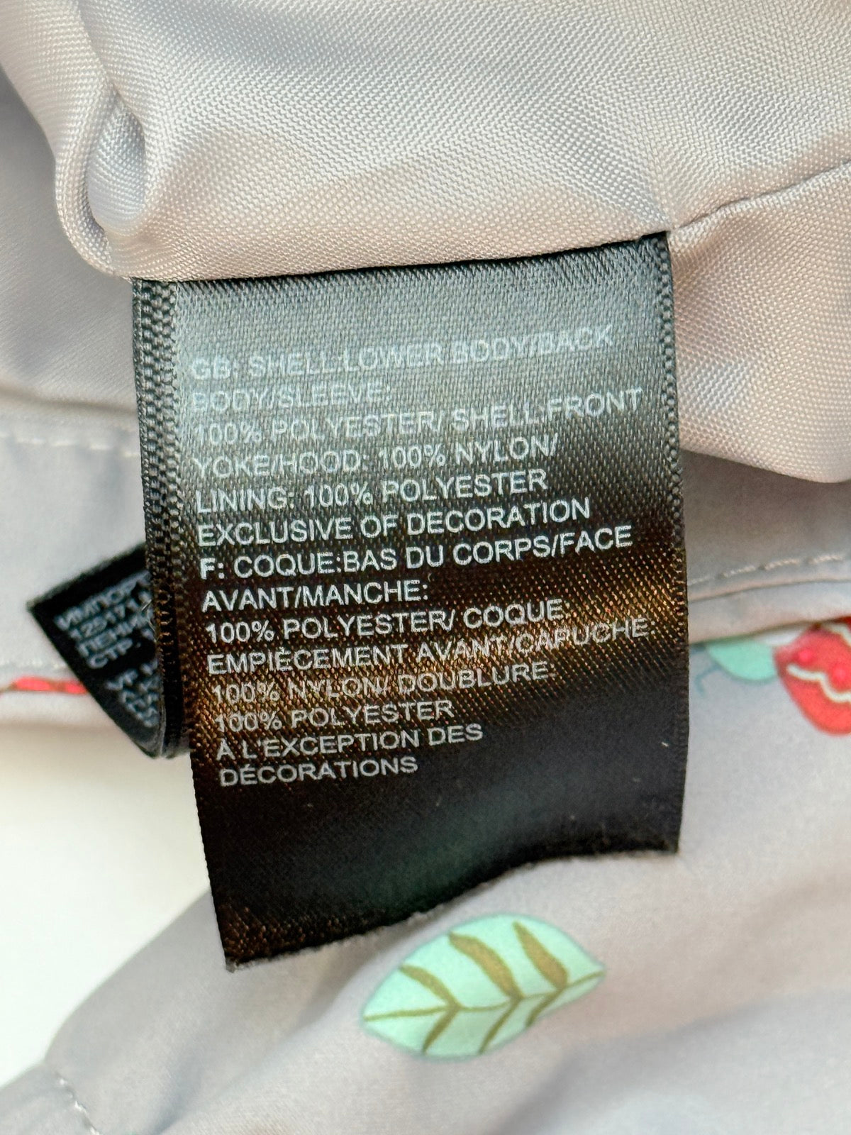 The North Face Bug Print Hooded Jacket 3T
