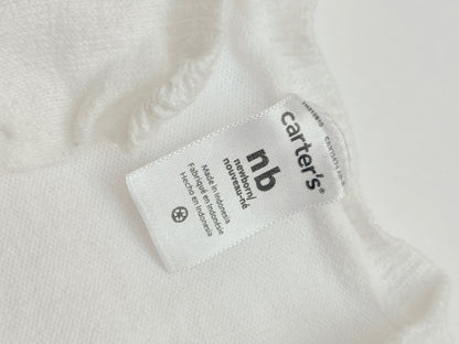 Carter's White Bodysuit Newborn