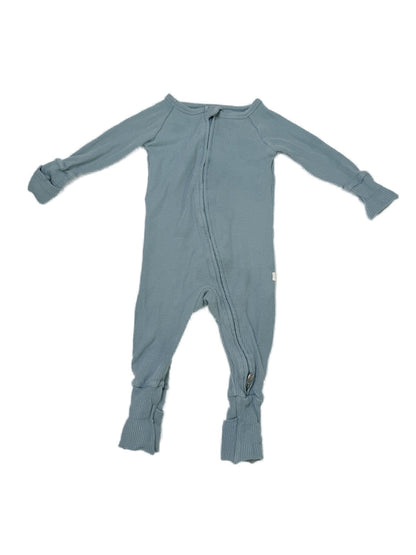 Loulou Lollipop Blue Waffle Sleeper 6-12m