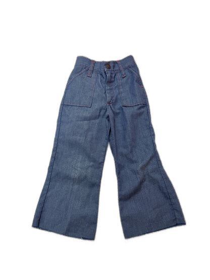 Vintage Buster Brown Denim Flare Pants Size 3/4