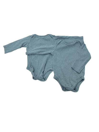 Quince Organic Cotton Bodysuit 2-Pack 18-24M