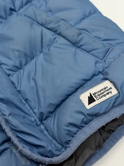 Mountain Equipment Co-op Down Blue Hooded Puffer Jacket Size 4