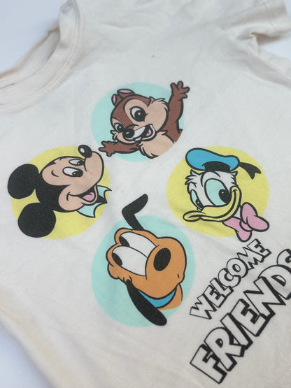 H&M Disney Welcome Friends Tee 2T