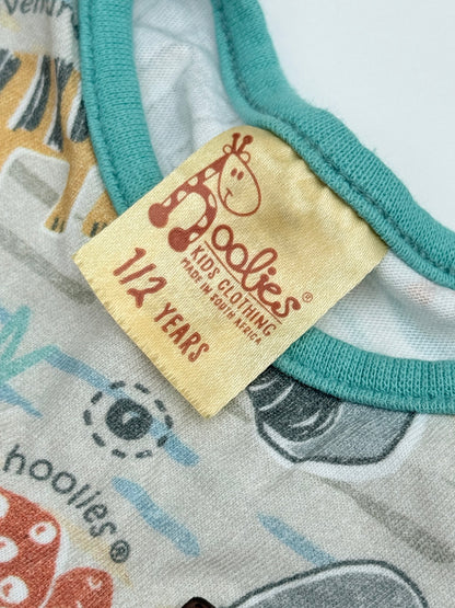 Hoolies Safari Print Dress 1 - 2 Years