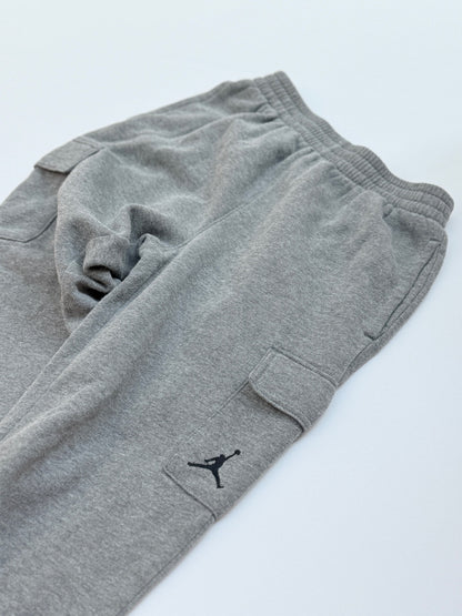 Jordan Gray Cargo Jogger Sweatpants Size M (10-12)