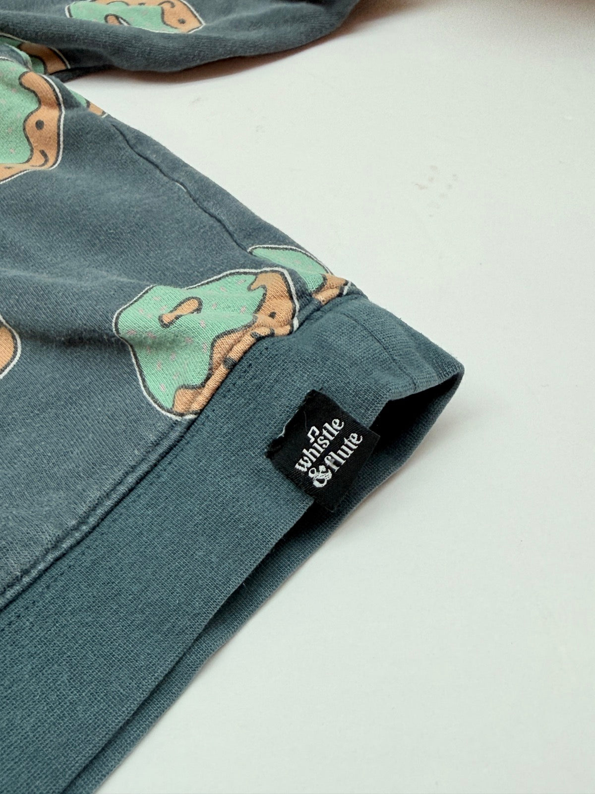 Whistle & Flute Donut Print Hoodie 2Y
