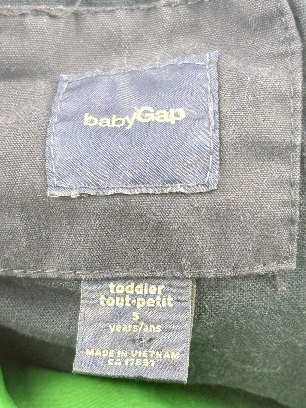 Baby Gap Navy Hooded Jacket Size 5T