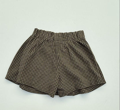 Zara Houndstooth Mini Shorts Size 6