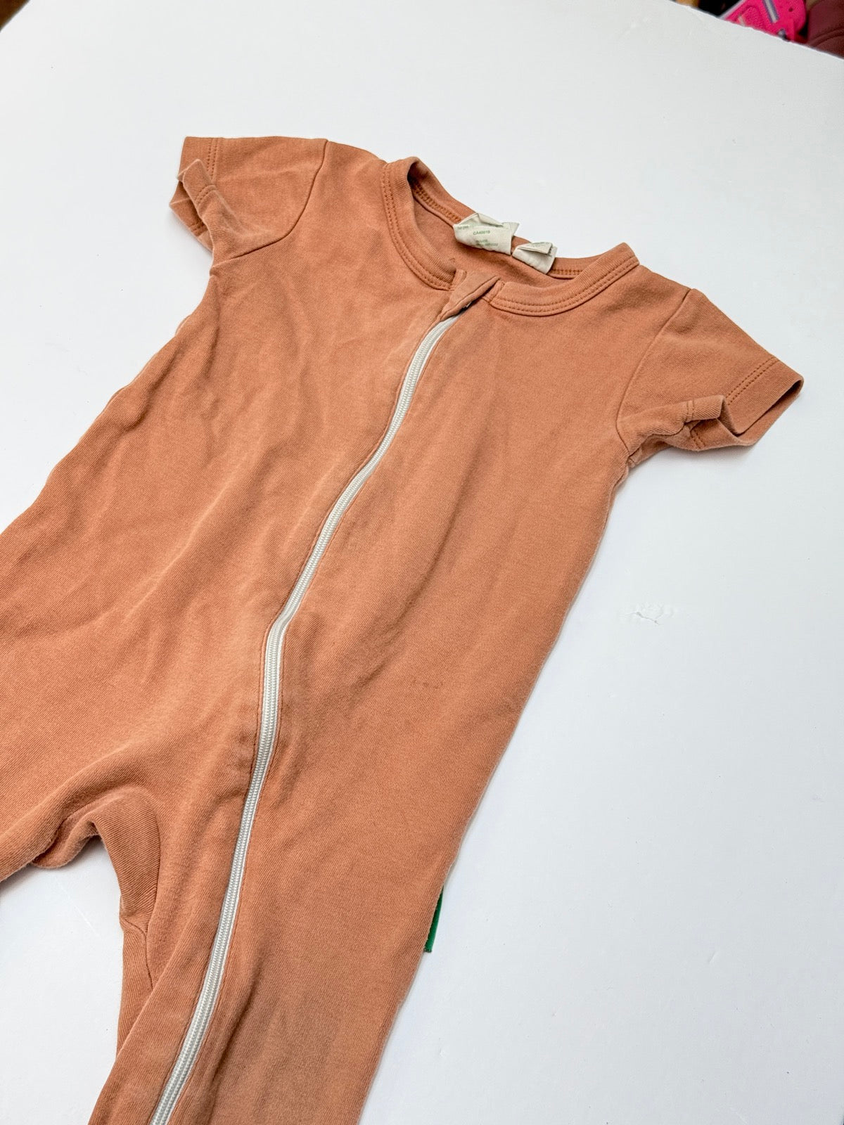 Parade Organic Cotton Zip Romper 12-18m