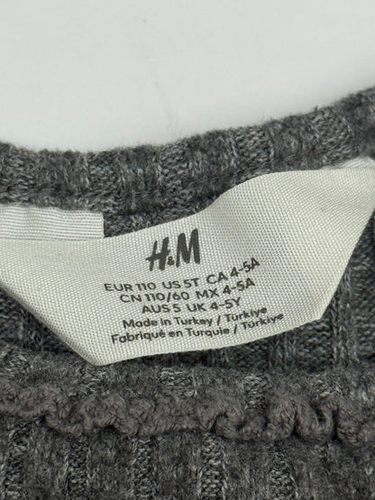 H&M Ribbed Knit Top Leggings Set 4-5