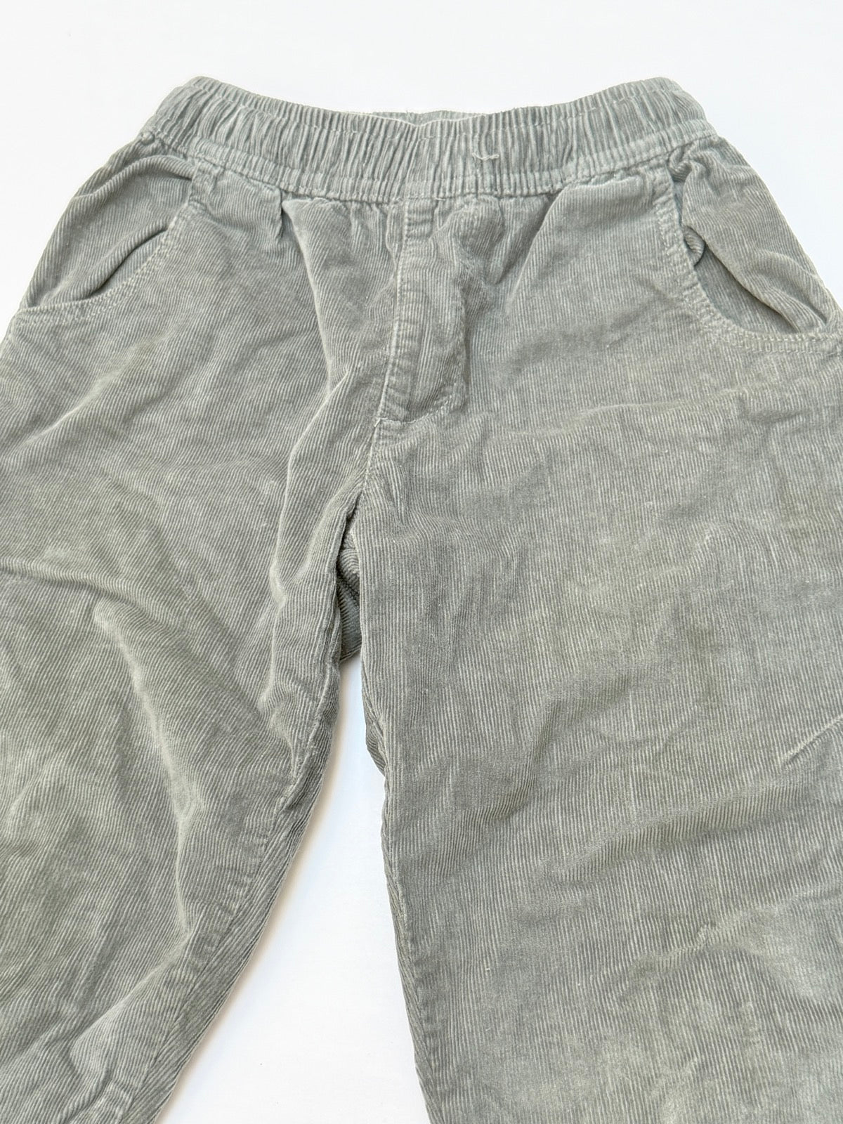 Zara Sage Corduroy Pants Size 4-5Y