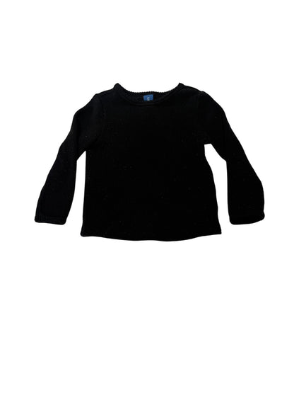 Old Navy Black Ribbed Sweater 2T
