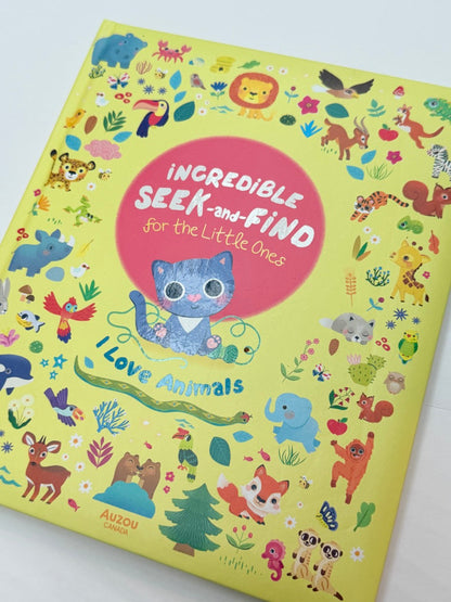 I Love Animals Seek-and-Find Book