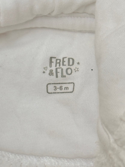 Fred & Flo Duck Hooded Robe 3-6M