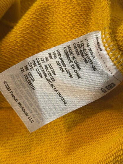 Uniqlo UT Peanuts Woodstock Yellow Hoodie 7-8