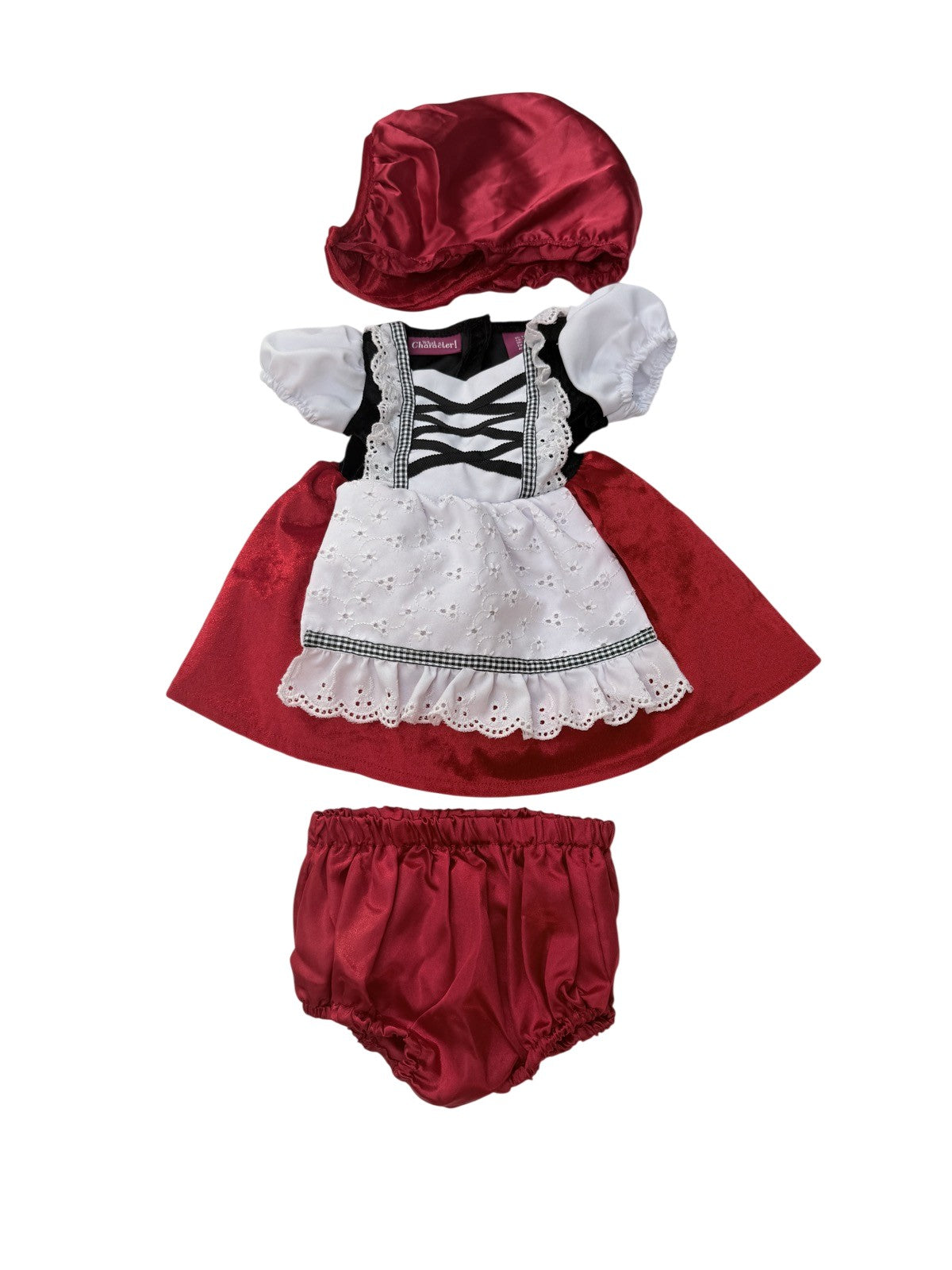 What a Character Red Riding Hood Costume Set 3-6M