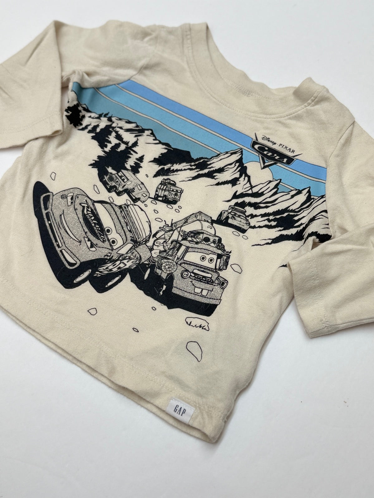 Baby Gap Pixar Cars Long Sleeve Tee 12-18m