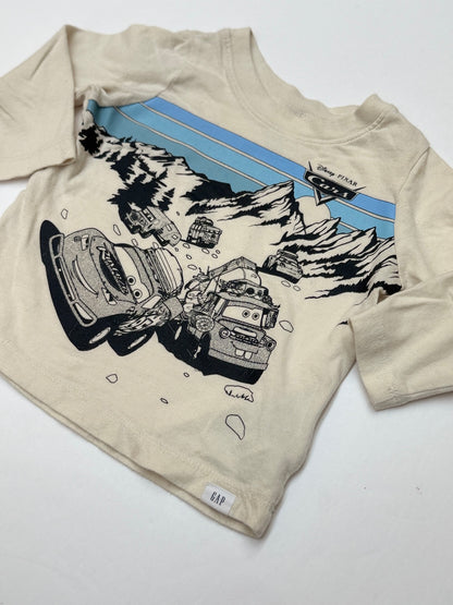 Baby Gap Pixar Cars Long Sleeve Tee 12-18m