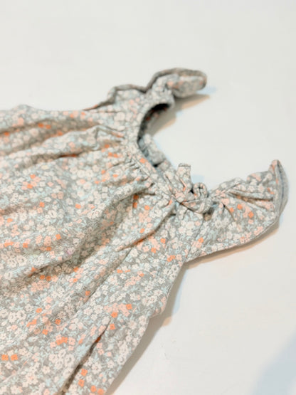 Gap Floral Ruffle Strap Dress 6-12M