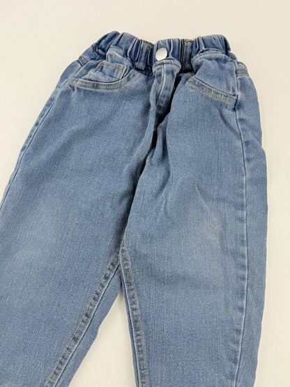 JJXZ Light Wash Elastic Waist Jeans Size 2T