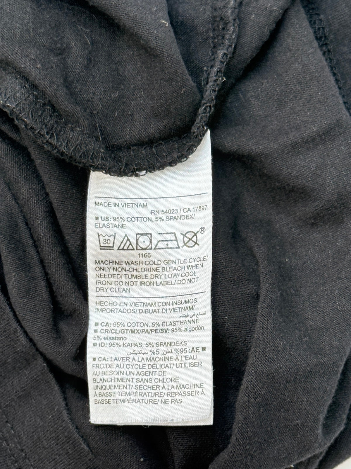 Old Navy Black Fitted Tank Top M(8)