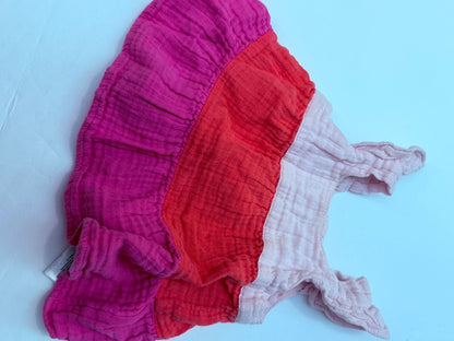 Baby Gap Color-Block Crinkle Romper 6-12M