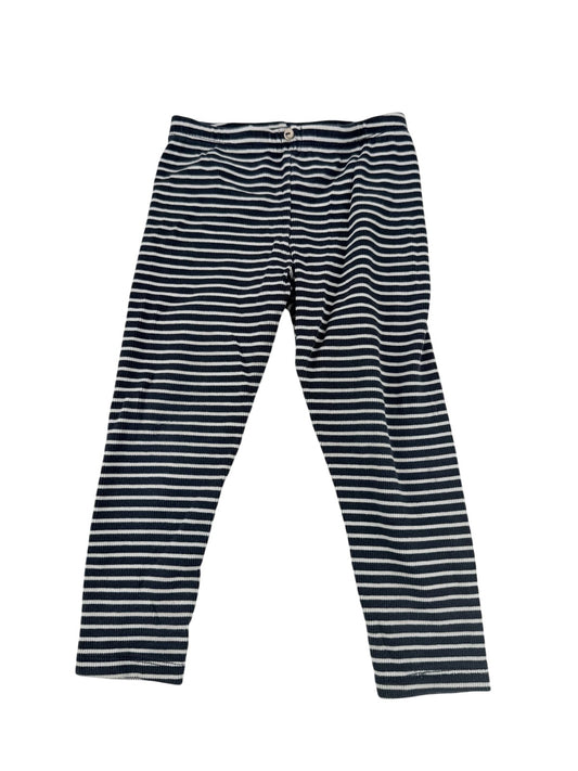 Zara Striped Ribbed Leggings Size 3-4Y