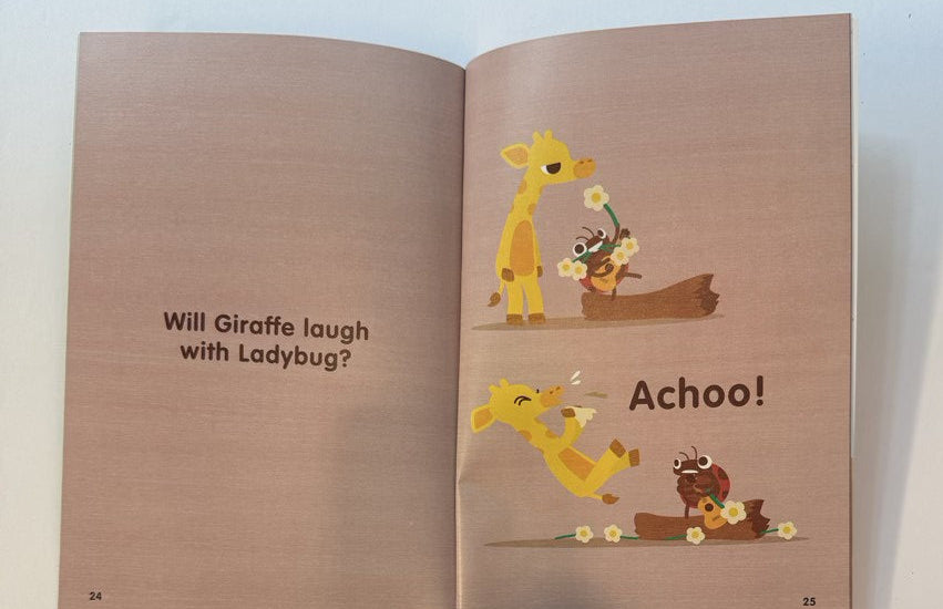 Hilary Leung Giraffe Is Grumpy