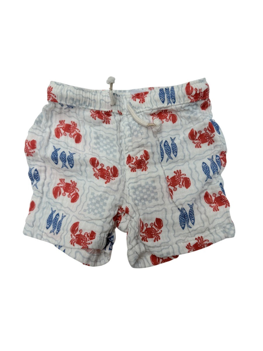 Old Navy Lobster Print Shorts 12-18M